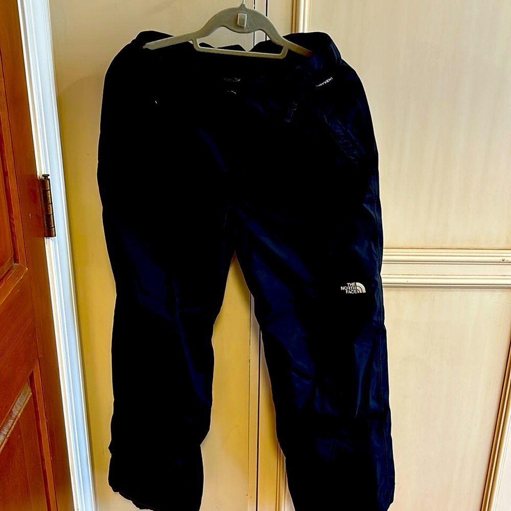 North Face Boys XL ski pants black